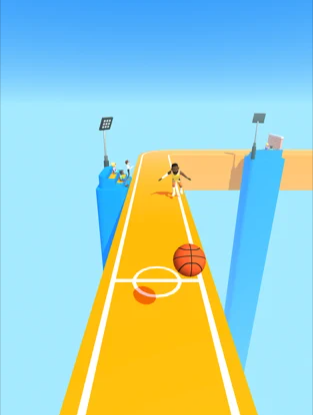 空气球3D篮球赛跑者截图2