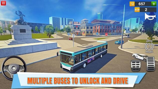 城市教练巴士模拟器2021截图2