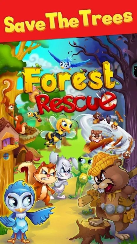 Forest Rescue(森林救援三消谜题)截图2