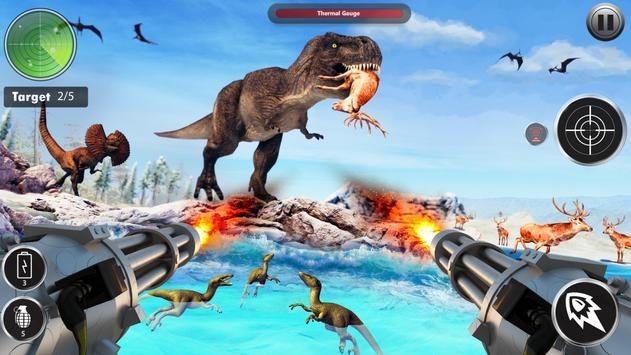 野生恐龙狩猎3D截图3