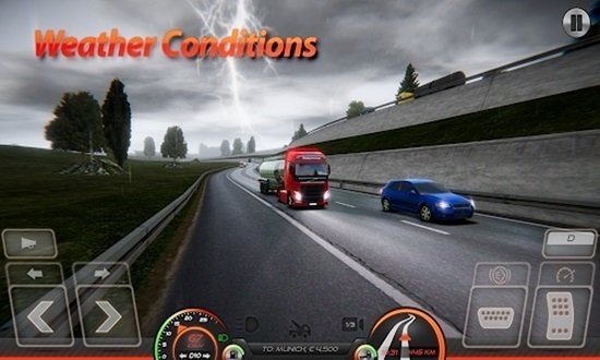 欧洲卡车模拟2手机版中文版(truck simulator europe 2)截图1
