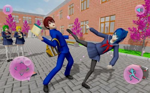 动漫校园女孩模拟器(anime school life sim)截图2