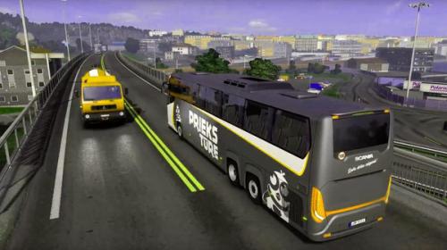 巴士驾驶移动模拟器