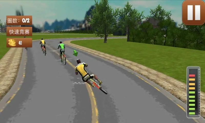 自行车竞速游戏