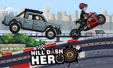登山赛车英雄(hill dash hero)截图2