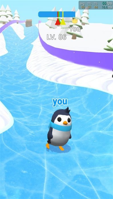 企鹅雪地赛最新版截图1