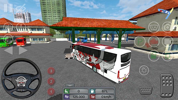 印尼巴士模拟器汉化版3.7.1版截图3
