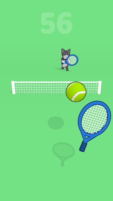 网球猫3D截图1