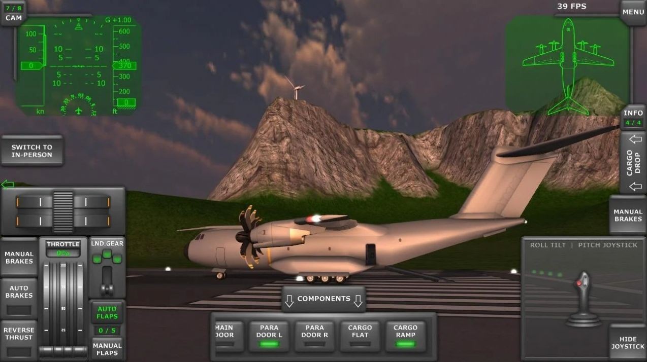 涡轮螺旋桨飞行模拟器1.30.2截图1