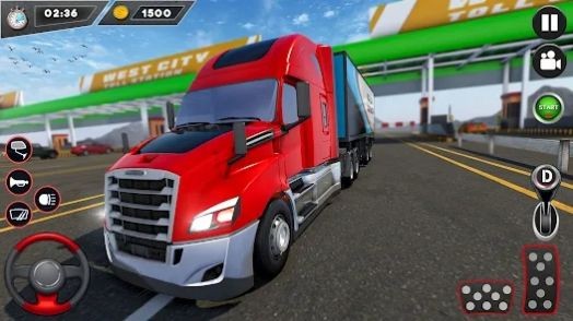 欧洲运输卡车司机3D截图1