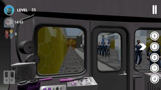 地铁驾驶模拟截图2