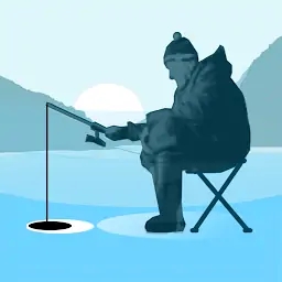 冰湖钓鱼