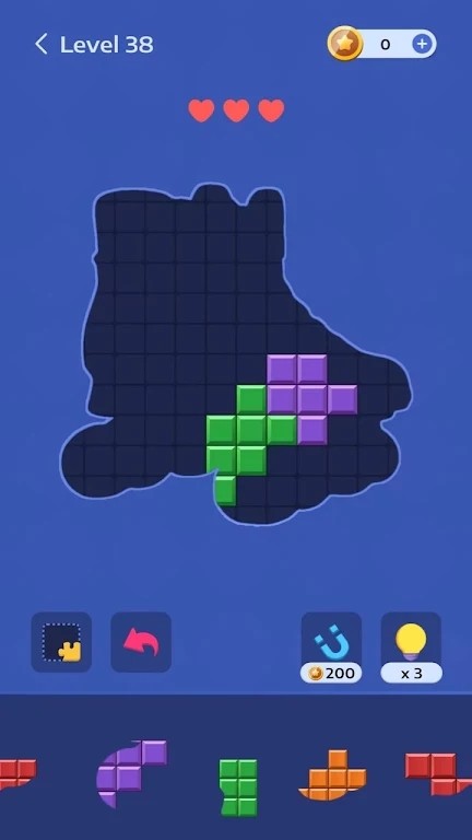方块拼图难题截图3